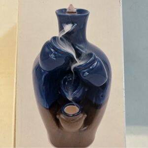 Mystic Waterfall Backflow Incense Cone Burner With 20 Free Incense Cones